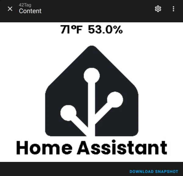 OpenEPaperLink Image Display