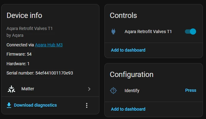 Home Assistant Matter Device